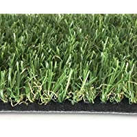 LUCATEX - rollo de Césped artificial GUIMARAS 1x4metros- 20mm de altura - alta densidad - calidad profesional - ideal…